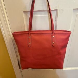Pink Coach handbag